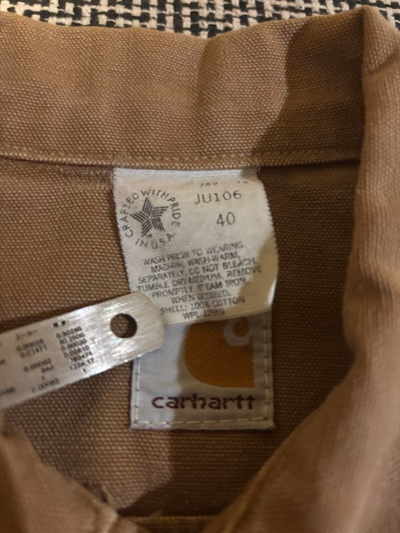 carhartt カーハート 80s usa製 トラッカージャケット 100周年