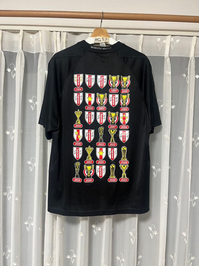 ウェア Supreme Jacquard Soccer Jersey \"Black\"