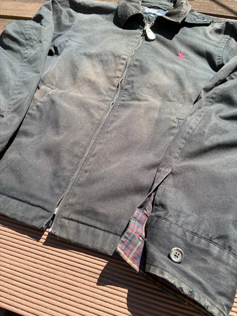 80s ラルフローレン スイングトップ 鬼フェード個体 ハチノス