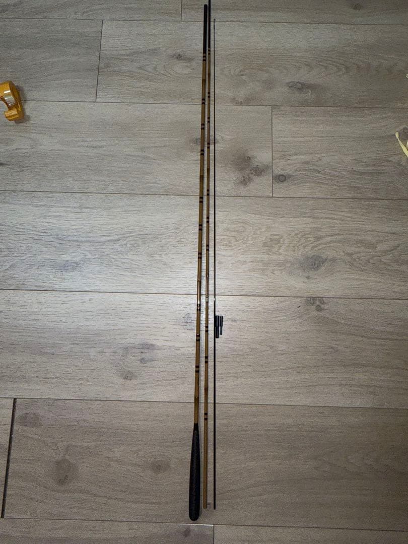 【美品】ダイワ カーボンへら竿　月光柔　9尺