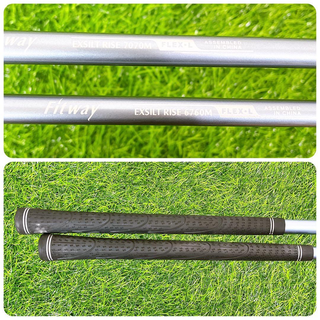 レディースゴルフクラブ ハーフセット　ピン　フィットウェイ　状態良好　右利き用