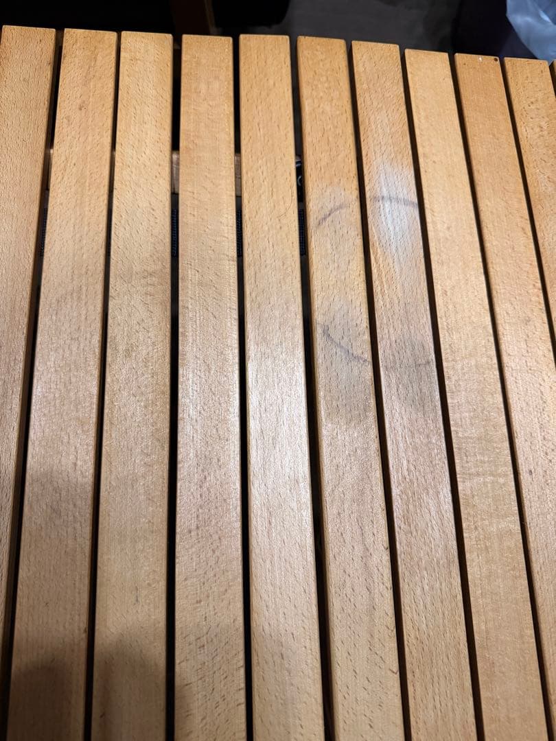 TOMOUNT ウッドロールトップテーブル 120cm