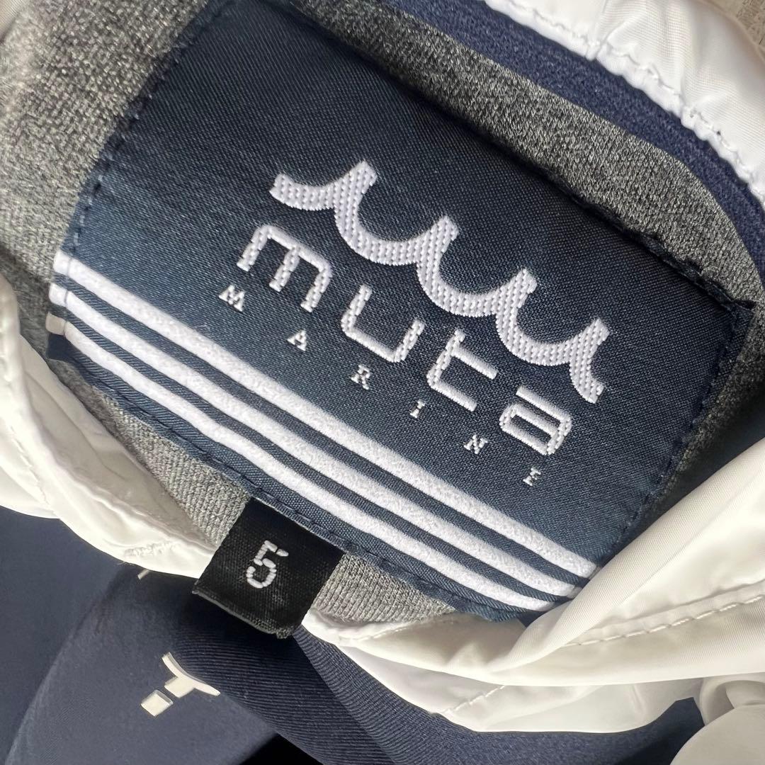 muta MARINE ムータマリン　ダンボールニット　ナイロン　切替　パーカー