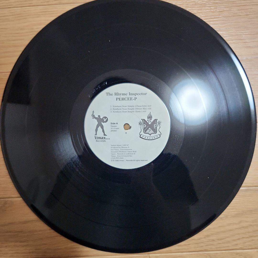 PERCEE-P Nowhere Near Simple レコード