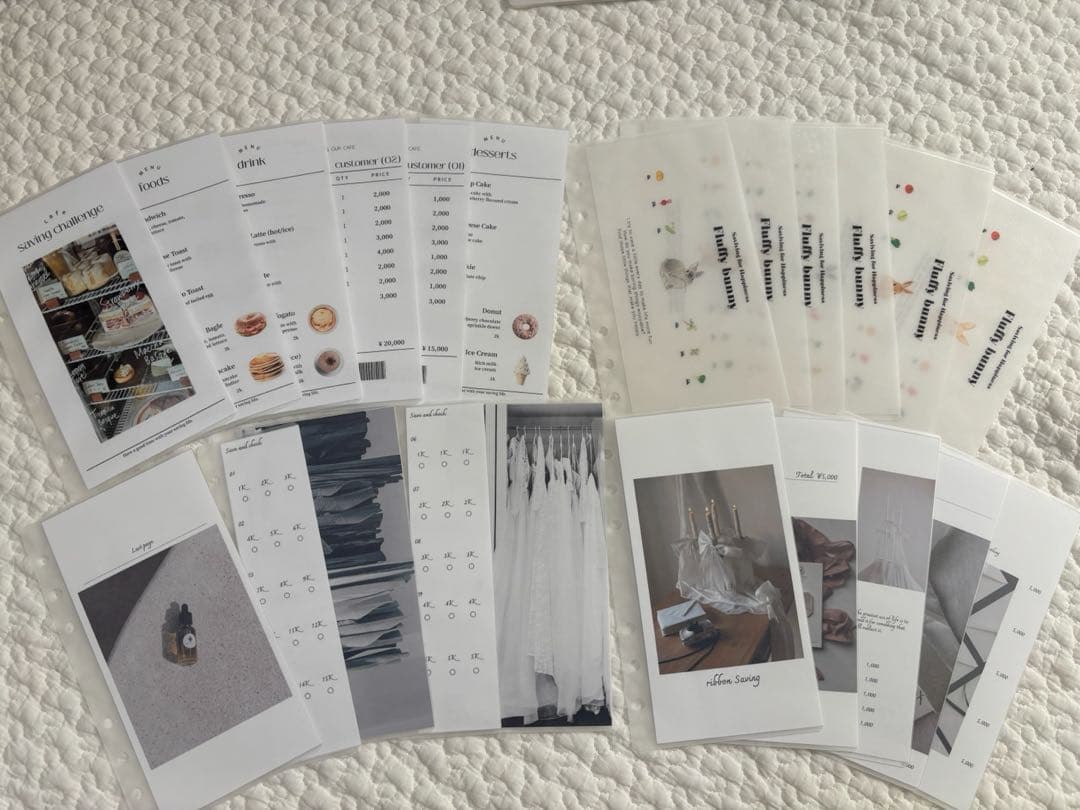 バインダー貯金用リフィル