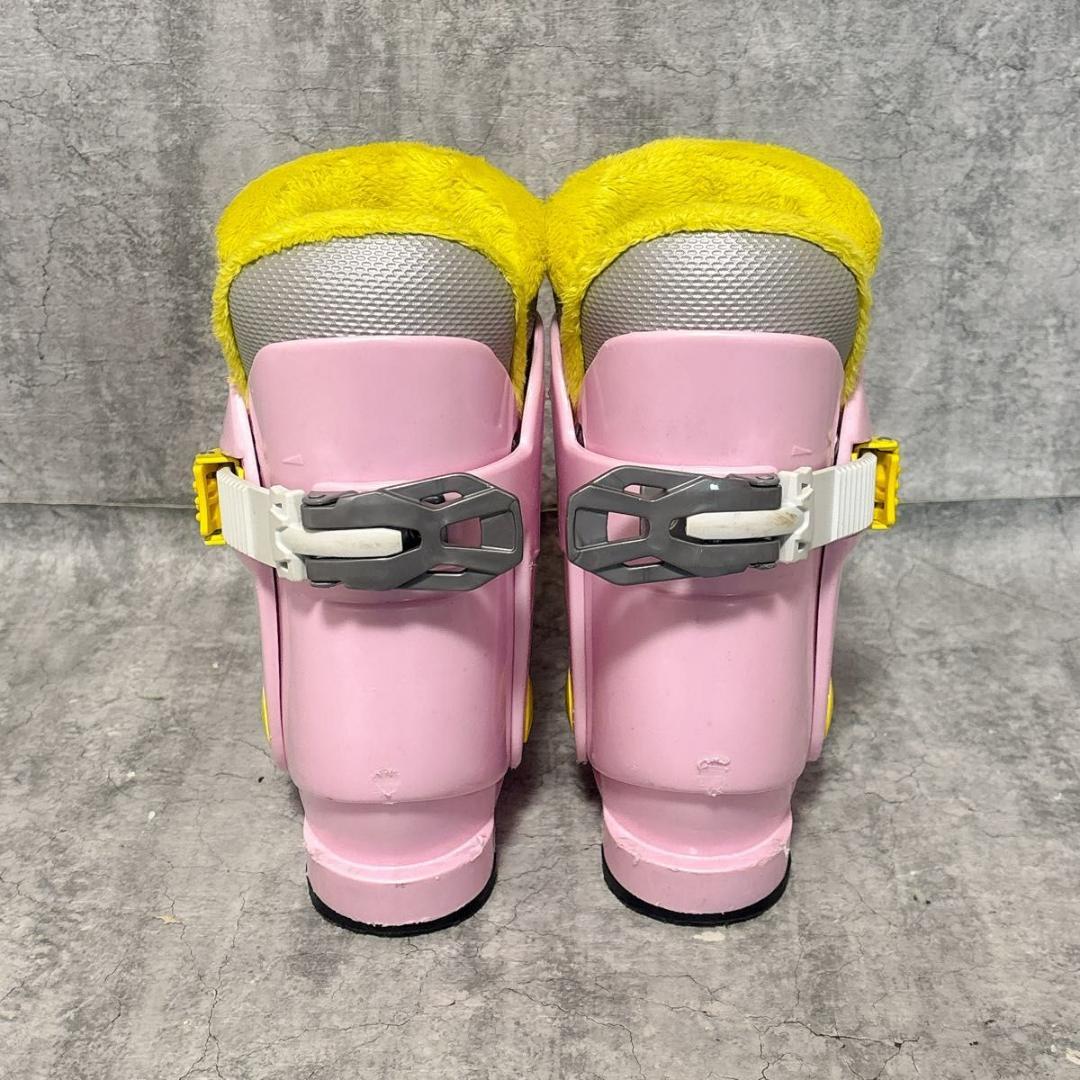 【良品】ジュニアスキー4点セット 20.5㎝ 98㎝ B×B GENIX 送料無