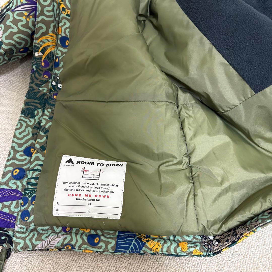 BURTONスノーボードウェアキッズトドラー上下セットビブパンツジャケット