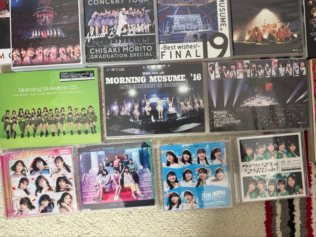ハロプロ モーニング娘。 DVD Blu-rayまとめ