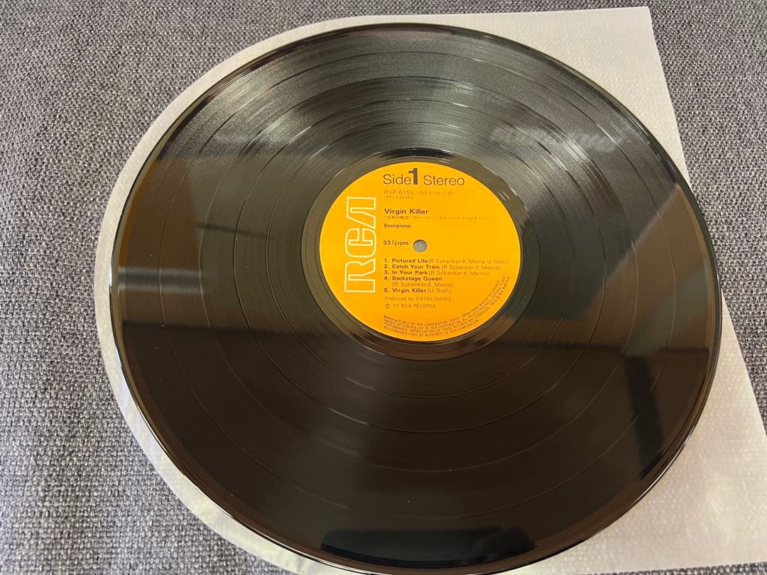 洋楽 Scorpions Virgin Killer RVP-6155 Orig LP