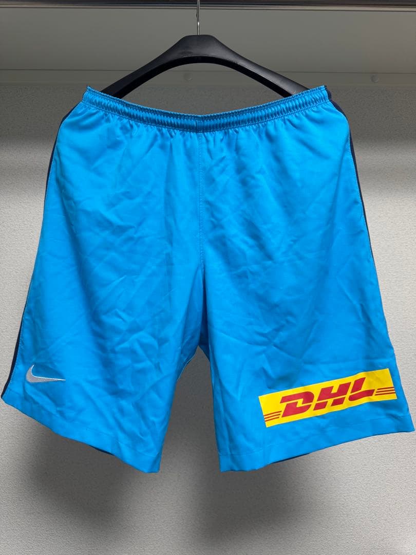 浦和レッズNike ハーフパンツ Lサイズ DHLロゴ(正規品)