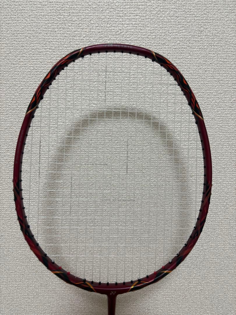 バドミントンラケット 3本セット 赤色
