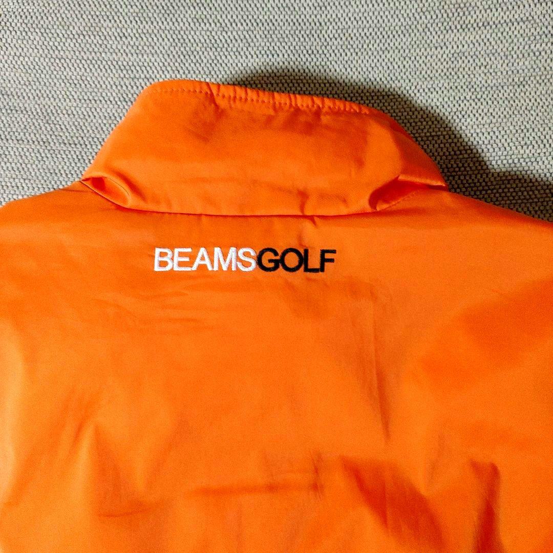 BEAMS GOLF★中綿ジャケット★袖取り外しベスト★オレンジ★L★美品