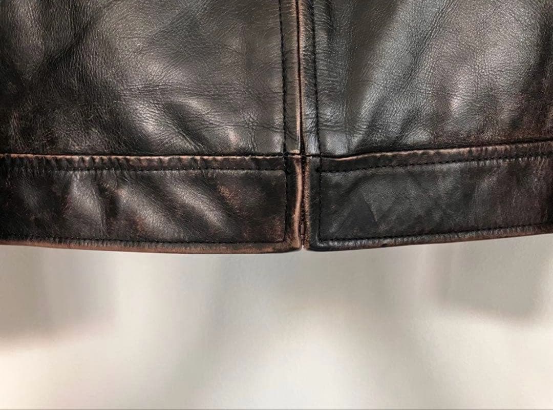 OLD GAP 牛革レザージャケット ボア