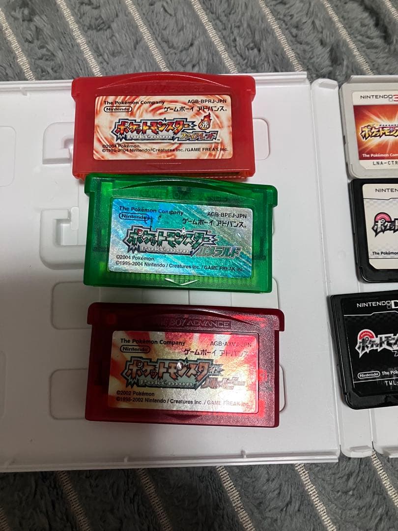 ポケットモンスター 3DS.DS.GBAソフトセット