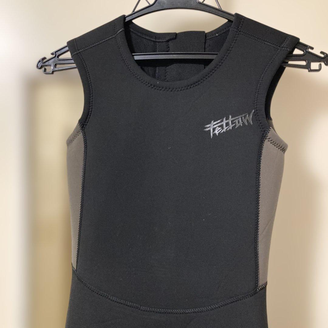 キッズ　150cm Fellow ウエットスーツ　上下セット 昨年新品購入