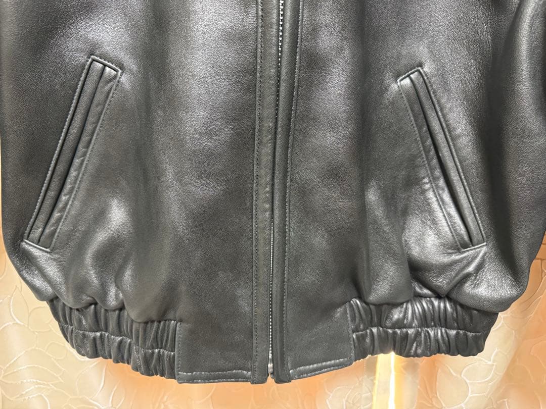 タグ有supreme Studded Hooded Leather Jacket