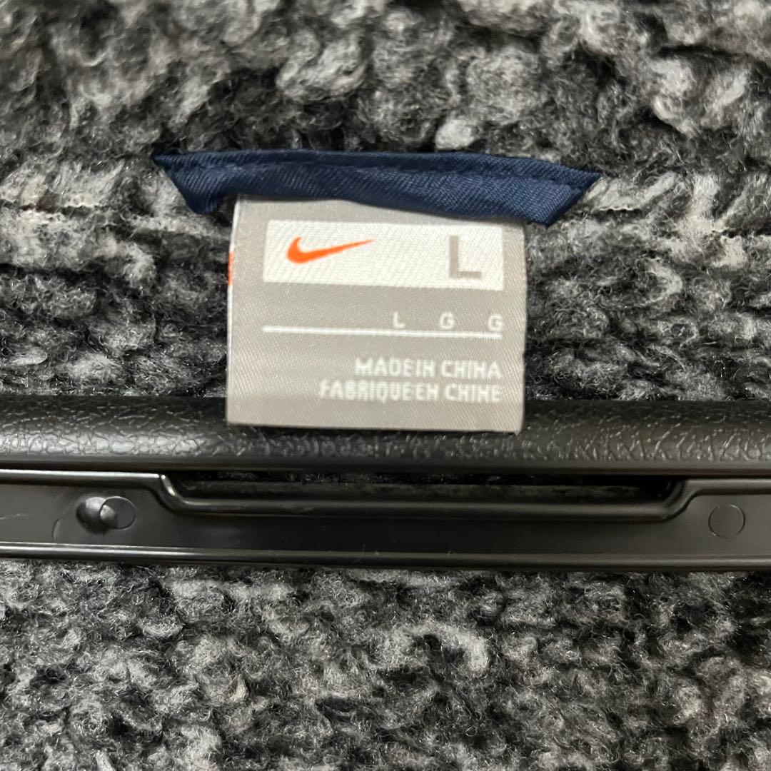 【美品】NIKE ベンチコート＆ナイロンパンツ 鹿島カラー L 刺繍ロゴ