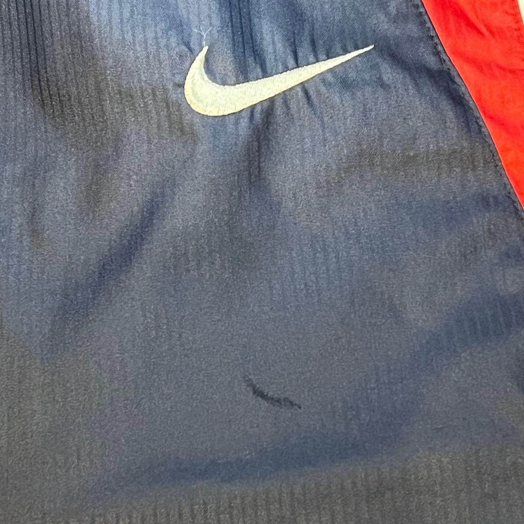 【美品】NIKE ベンチコート＆ナイロンパンツ 鹿島カラー L 刺繍ロゴ