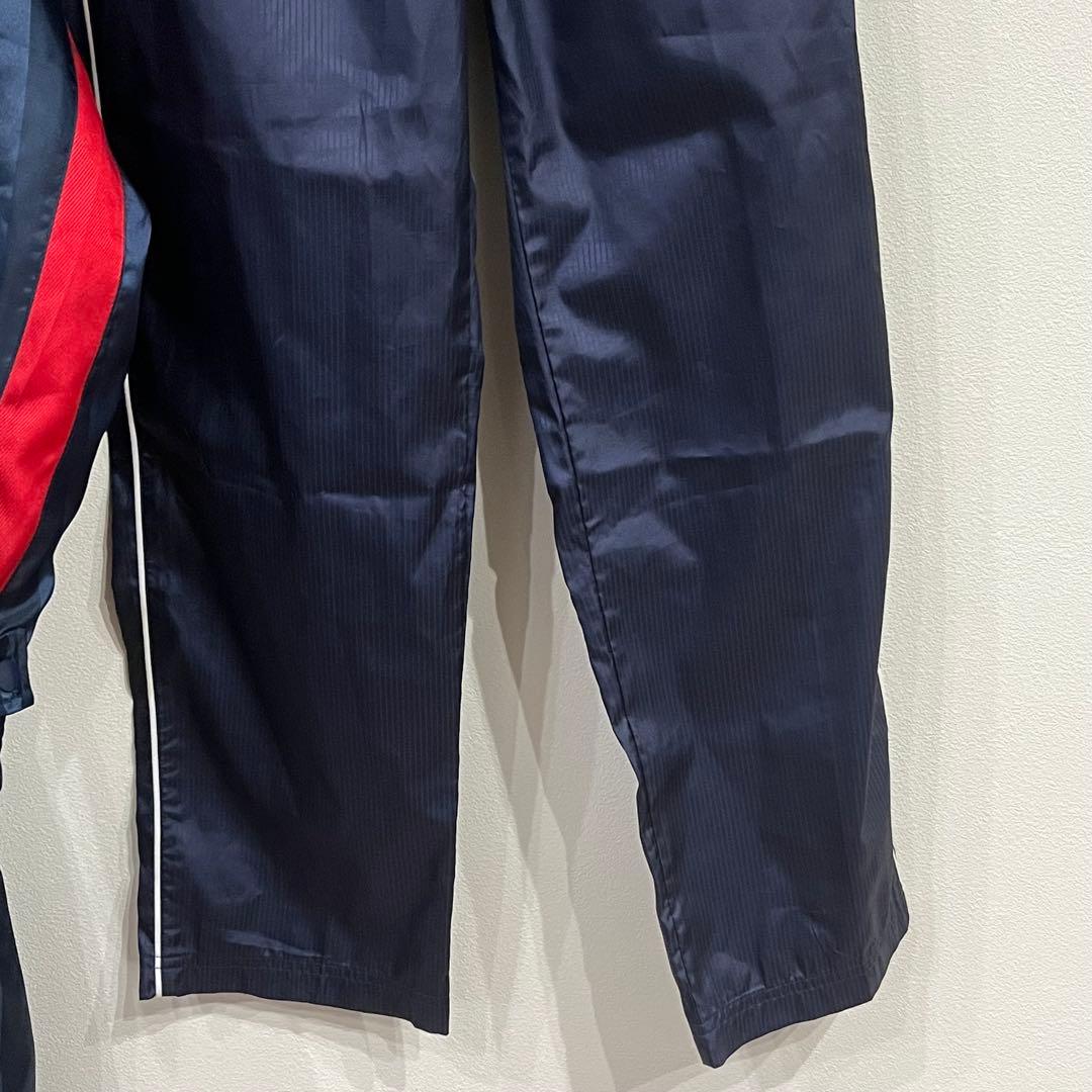 【美品】NIKE ベンチコート＆ナイロンパンツ 鹿島カラー L 刺繍ロゴ