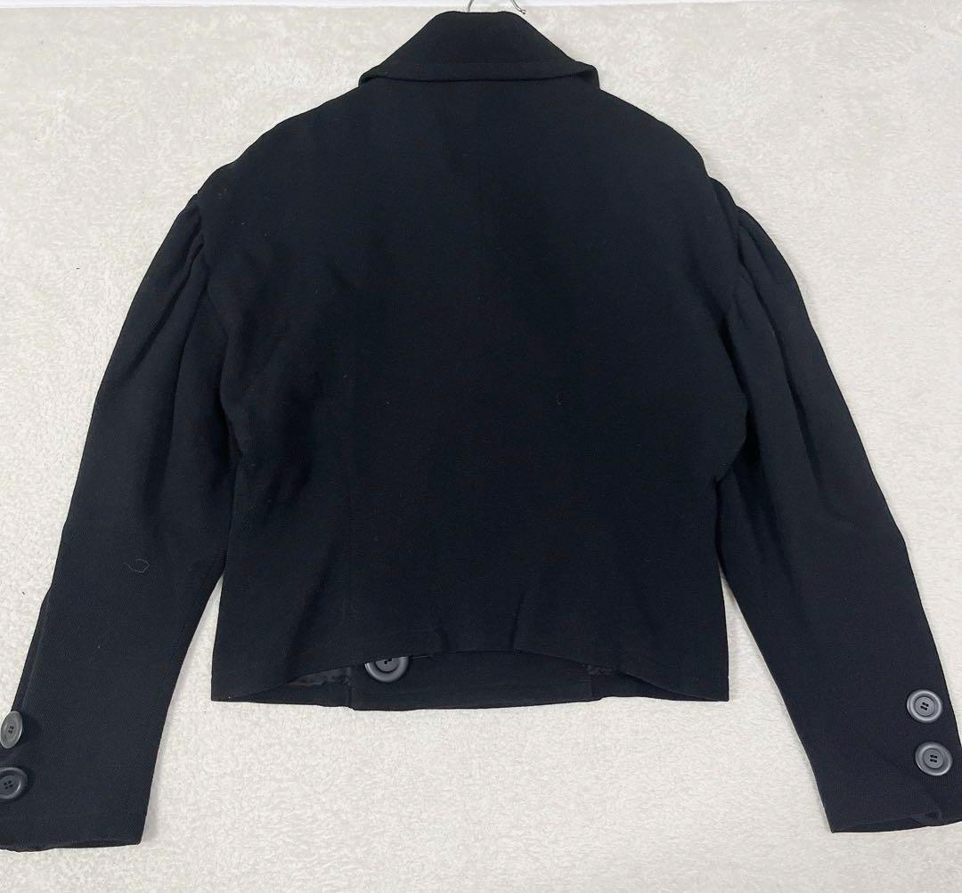 M*r様 美品◇リミフゥ　ジャケット　ショート丈　ブラック　S