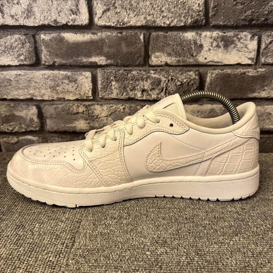 ナイキ エアジョーダン ゴルフシューズ 白 27