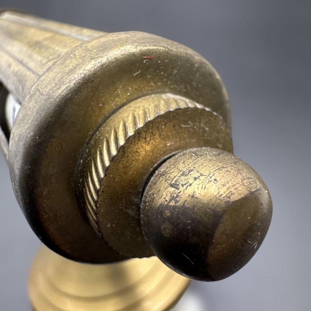 ★ アンティーク 回転式 卓上カレンダー ゴールド ★