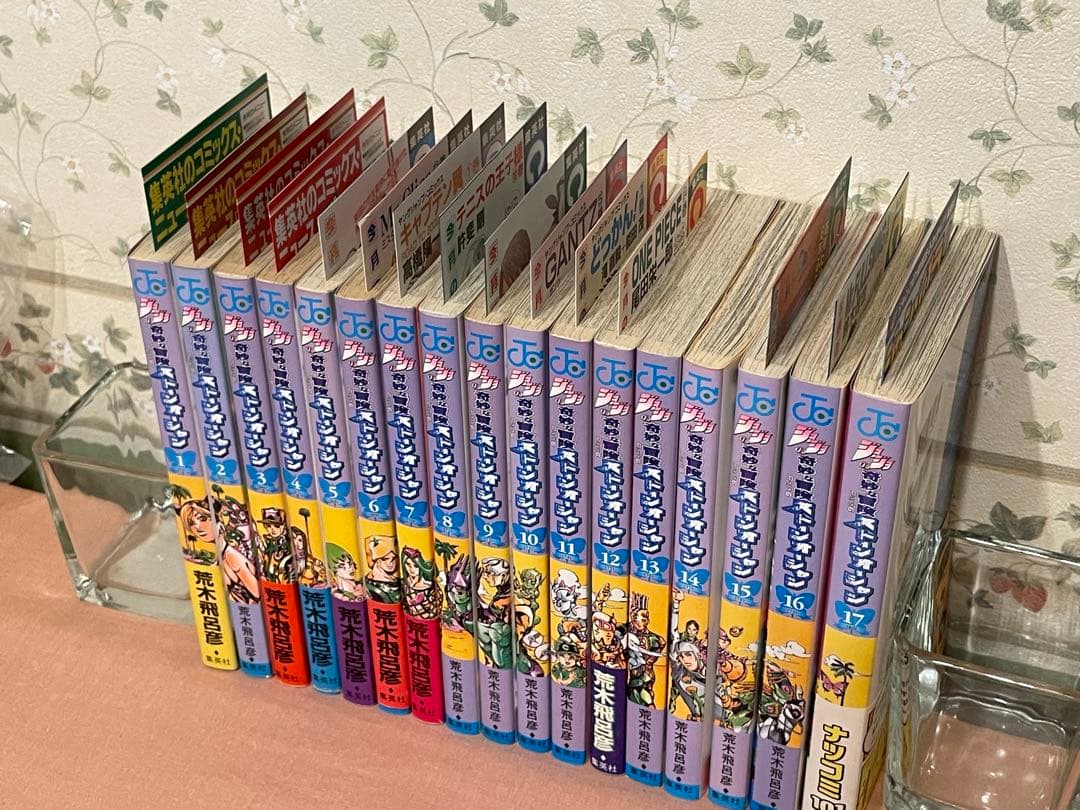 ストーンオーシャン 全17巻セット 全初版　帯付き　コミックスニュース15冊付き