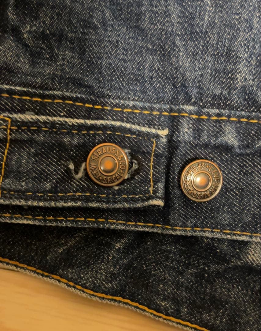 T*a様 リーバイス 70505 デニムジャケット ブランケット付き 70s 4