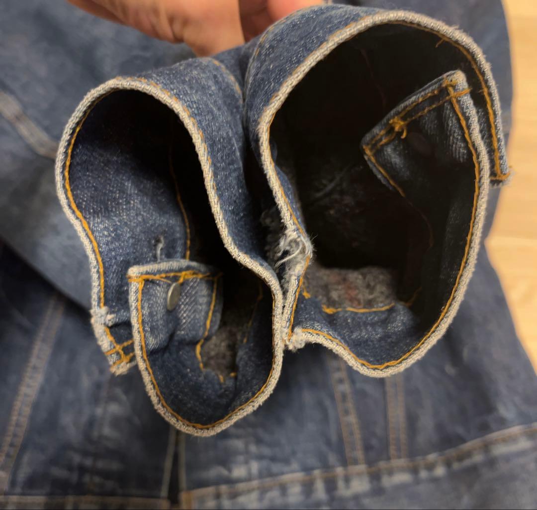 T*a様 リーバイス 70505 デニムジャケット ブランケット付き 70s 4