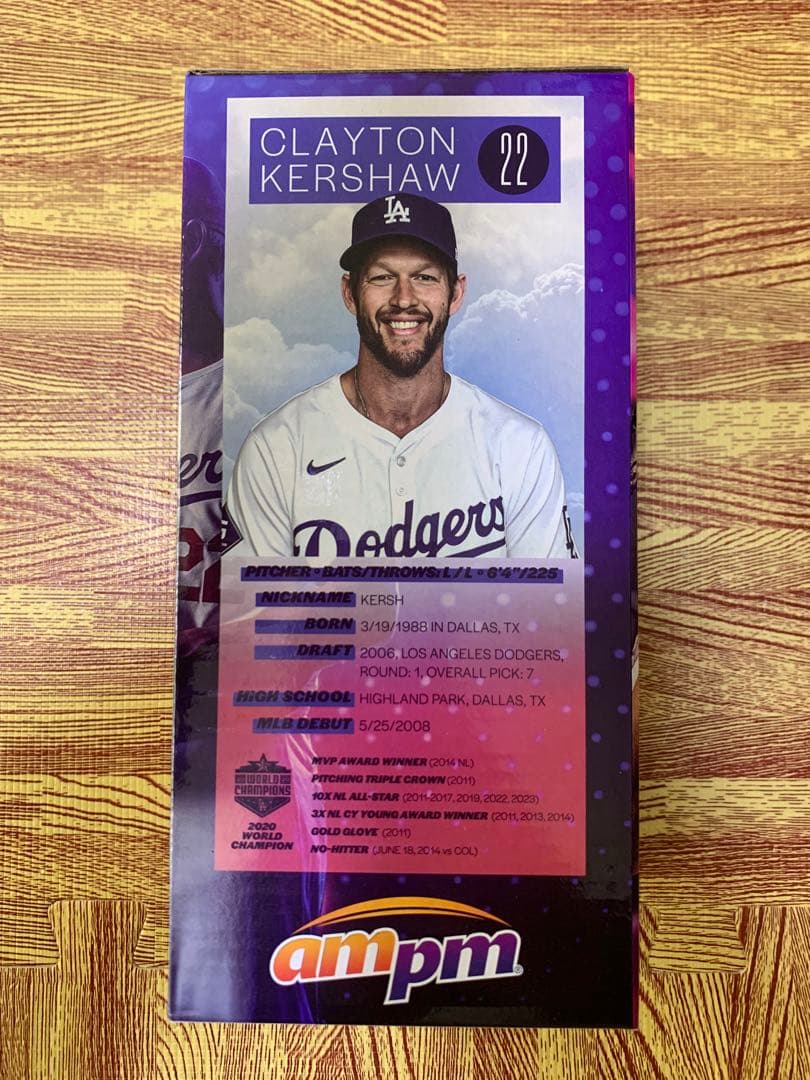 LosAngelesDodgers Clayton Kershawフィギュア22