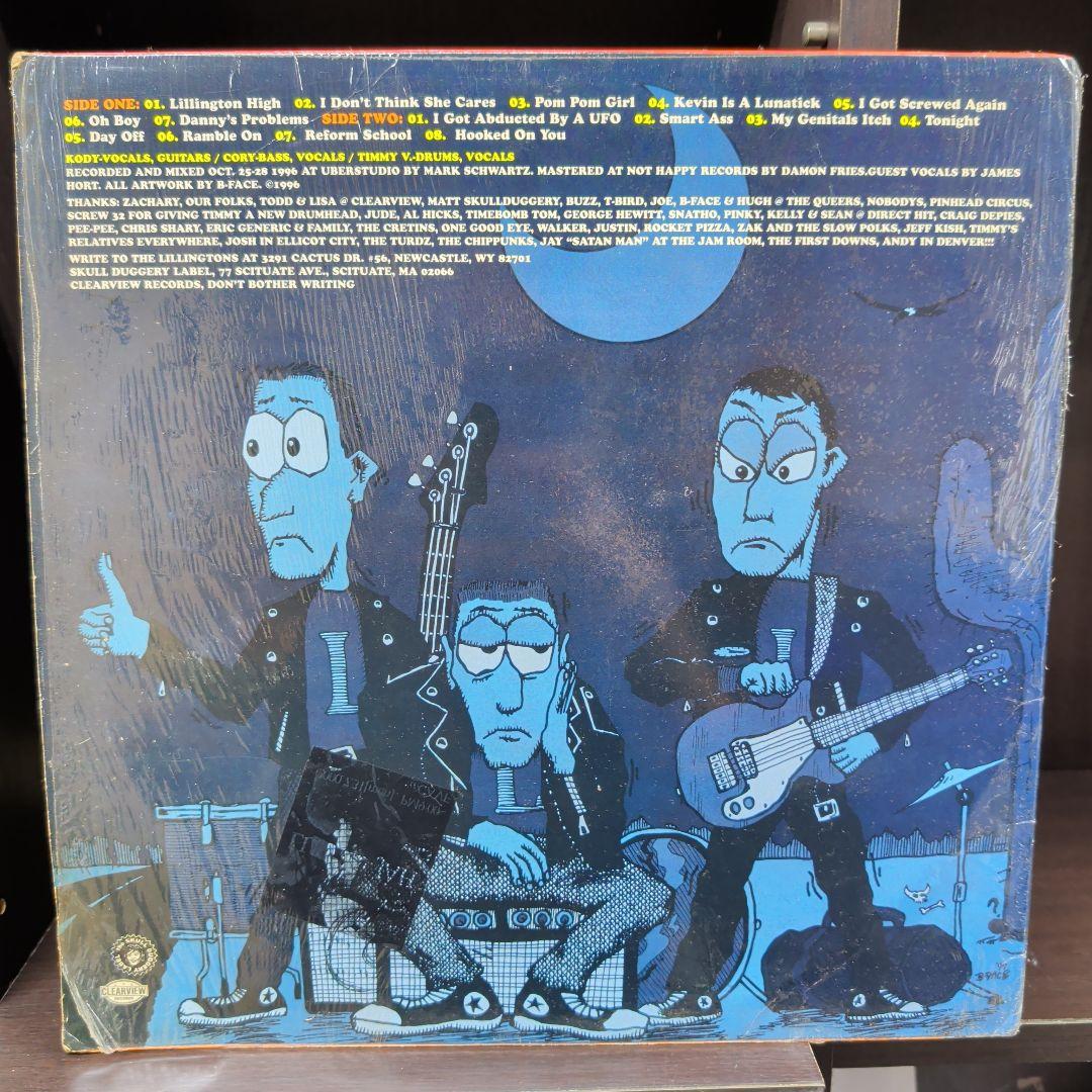 希少LP The Lillingtons / Shit Out Of Luck