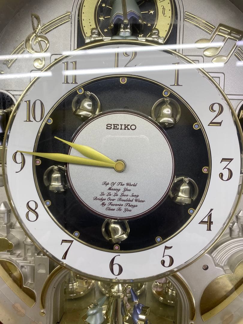 からくり時計 SEIKO セイコーチャーミングベル掛け時計 RE538S OD5
