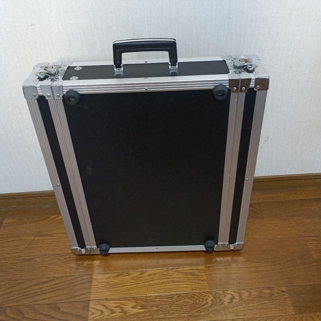 音響機器収納中型アルミラックケース 黒