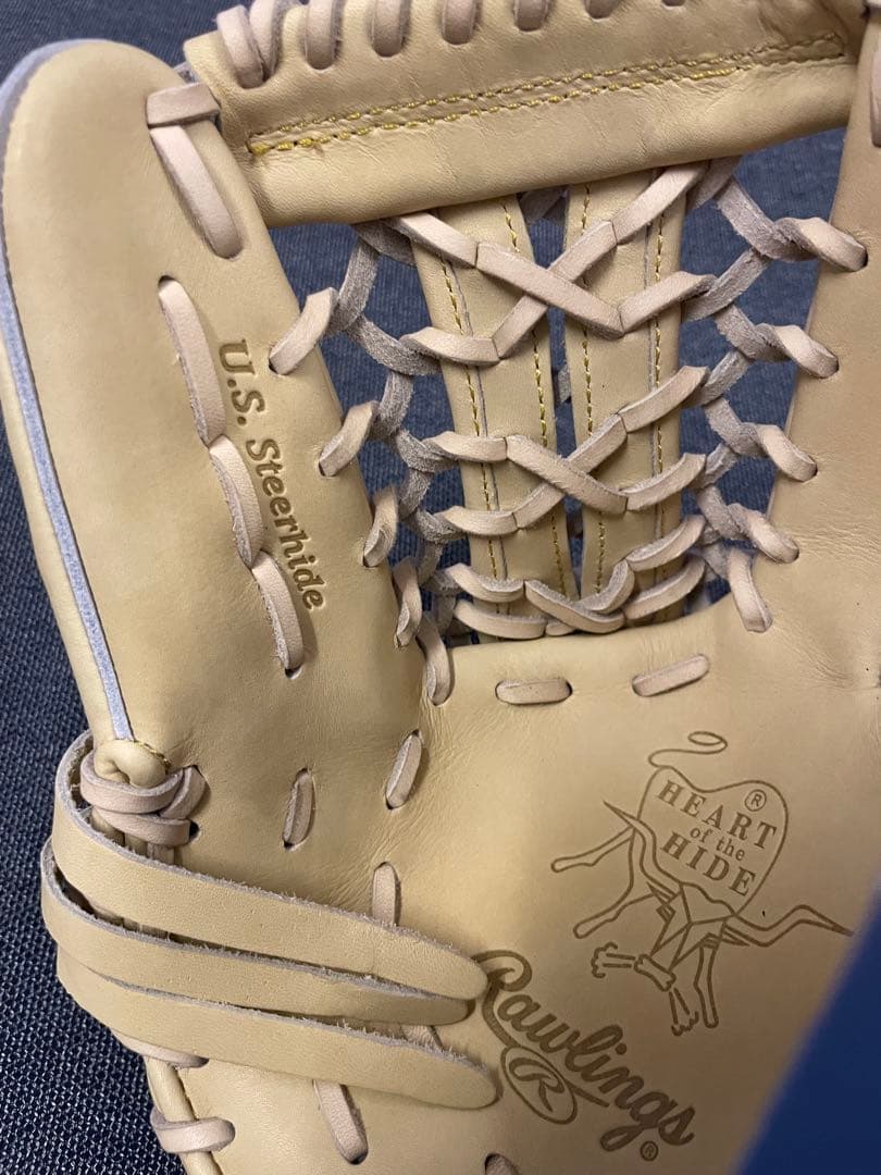 かっこいい！　野球 硬式グローブ 一般用　大人　右投げ　グラブ　オールラウンド