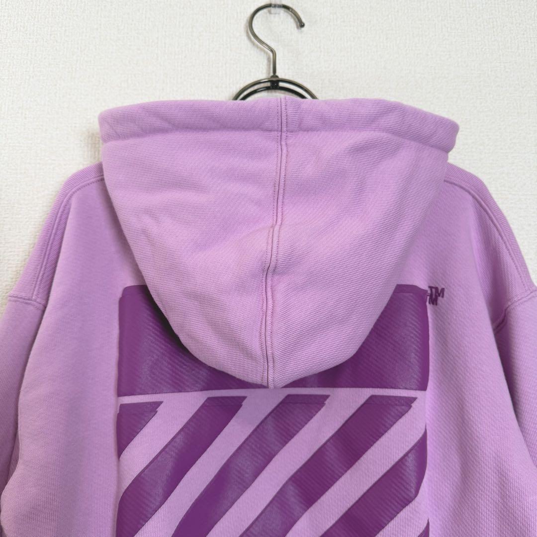 off-white オフホワイト パーカー ライラック