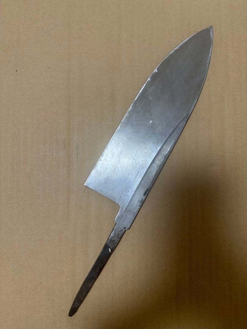 久光作 秋田大館 大出刃包丁 刃渡り25cm 和包丁 包丁 柄なし D53