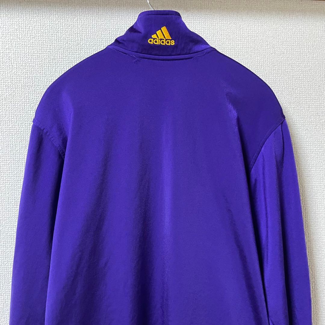 アディダス ロサンゼルス・レイカーズ トラックジャケット ジャージ バスケ M