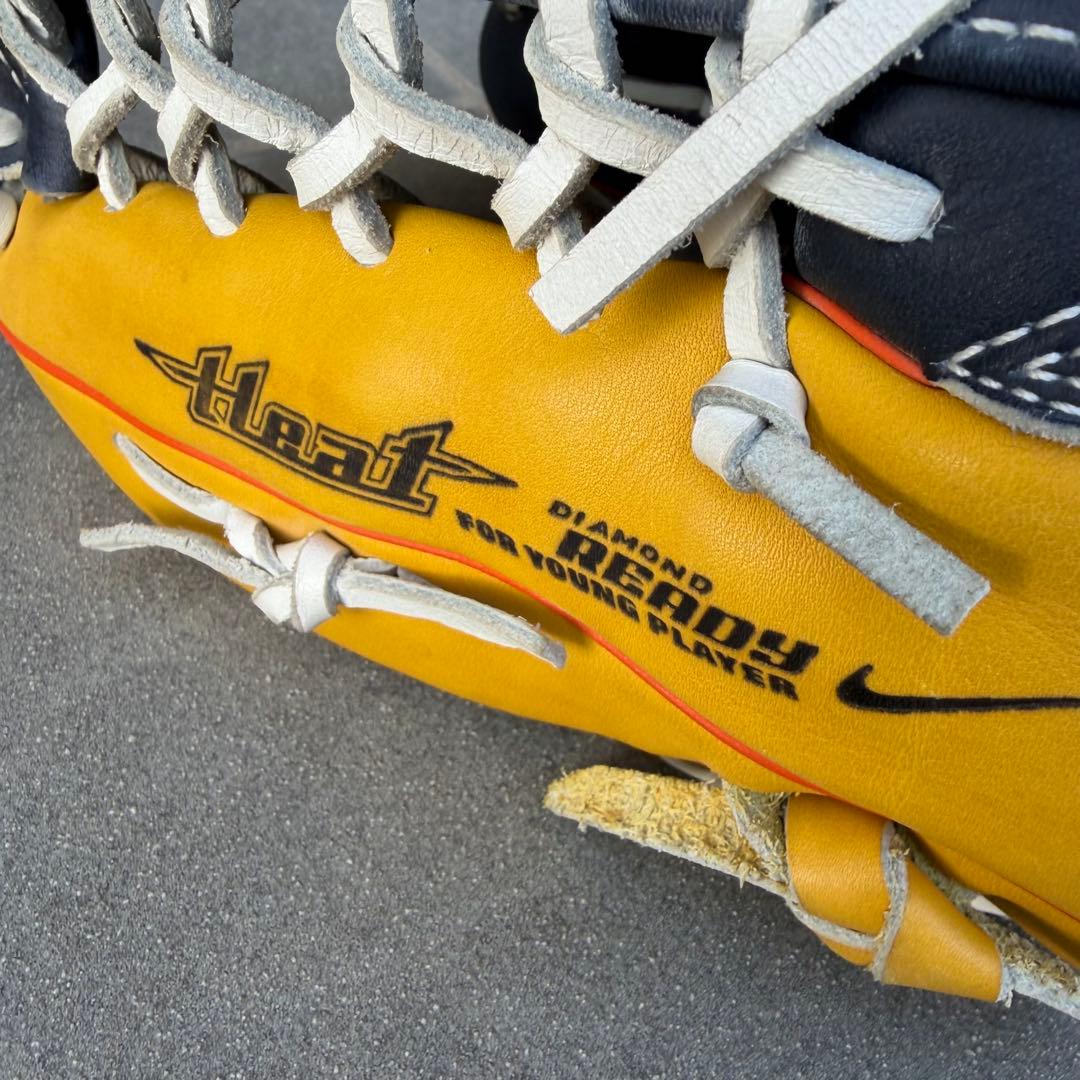 【希少左利き用】美品Nike Diamond Heat 軟式グローブ