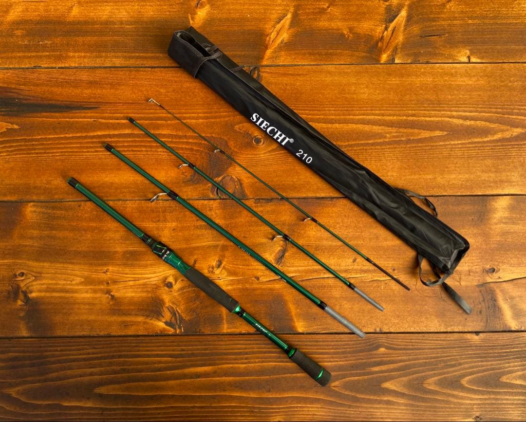 S704M スピニングロッド 7ft 210cm 4Pパックロッド　バス釣り