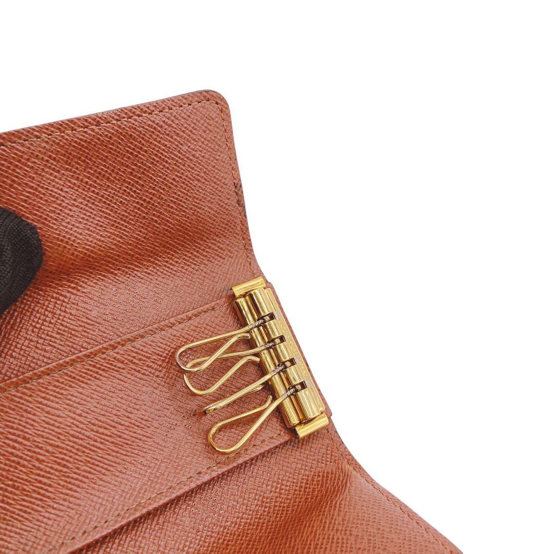 【美品】ルイヴィトン　モノグラム　ミュルティクレ　４連　キーケース☆ 鑑定済み♪