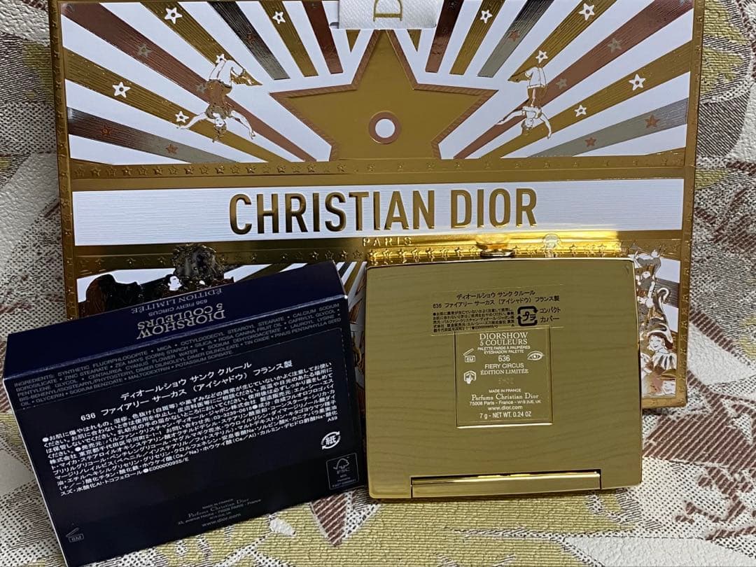 未使用品CHRISTIAN DIOR 636ディオールショウ パレット 限定版