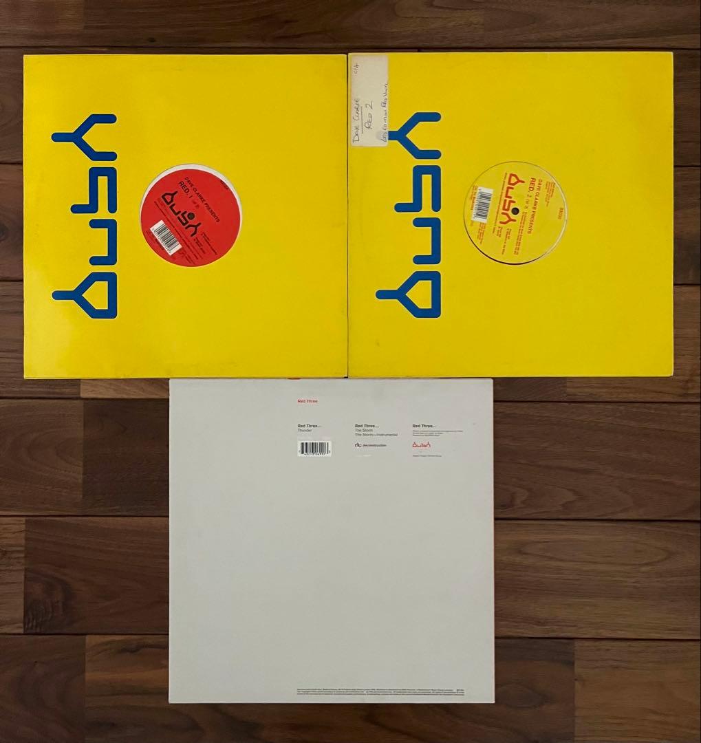 DAVE CLARKE RED1,2,3レコード 3枚セット