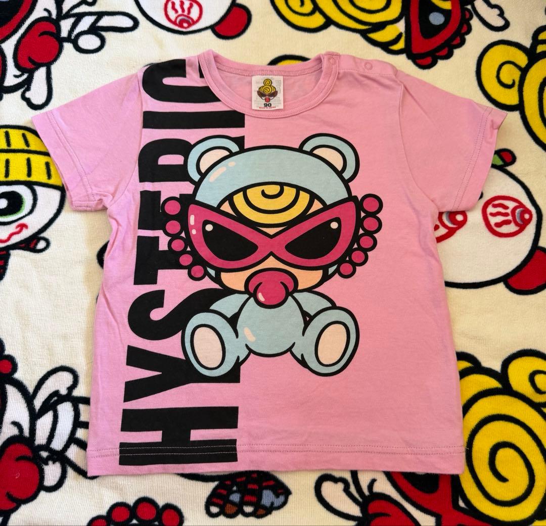 u*e様 ヒスミニ　90　Tシャツ　テディ