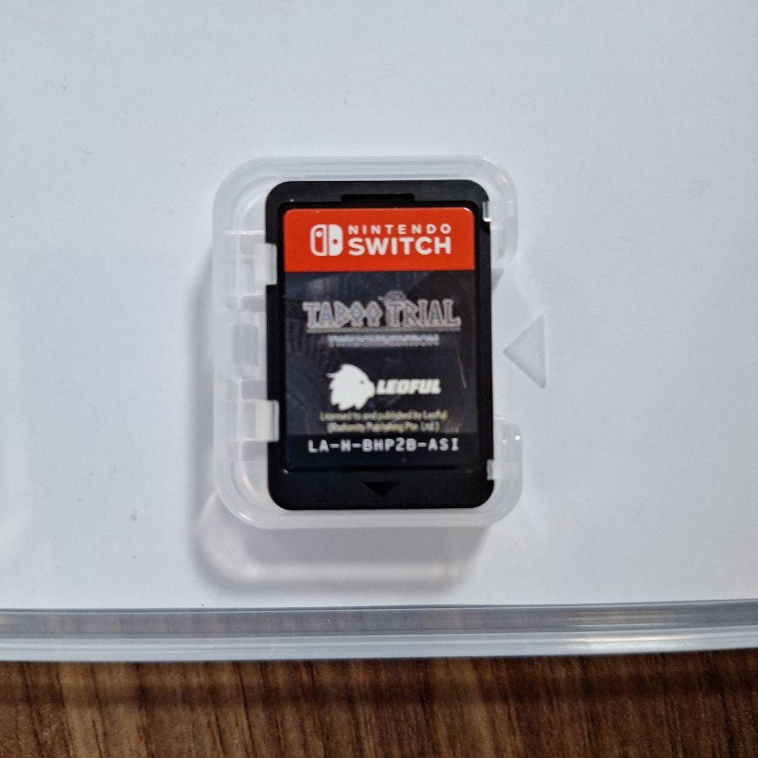 禁忌の試練 Taboo Trial 輸入版 switch ニンテンドースイッチ