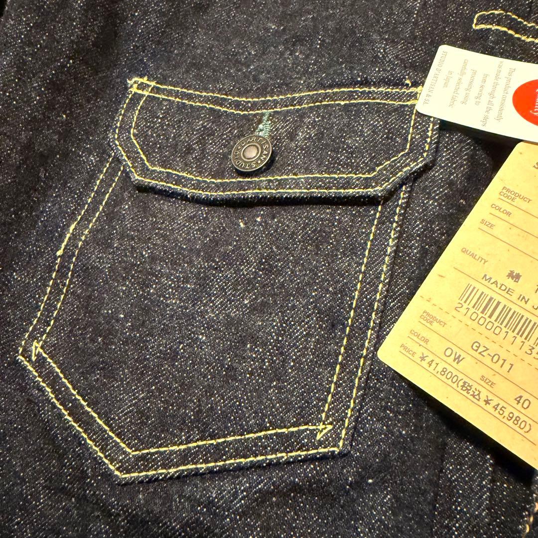 新品【ストゥディオダルチザン】ゴジラ デニムジャケット【GZ-011】 40