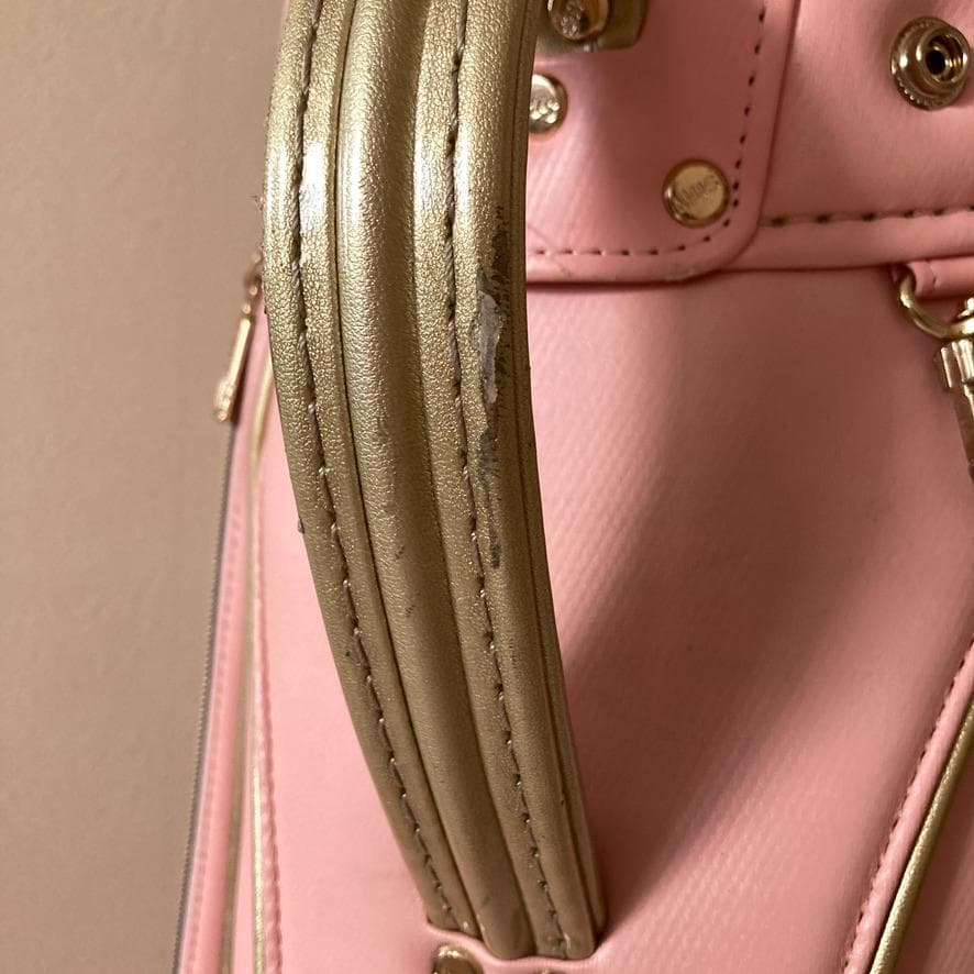 MU SPORTS　ミエコウエサコ　キャディバッグ ゴルフクラブケース ピンク