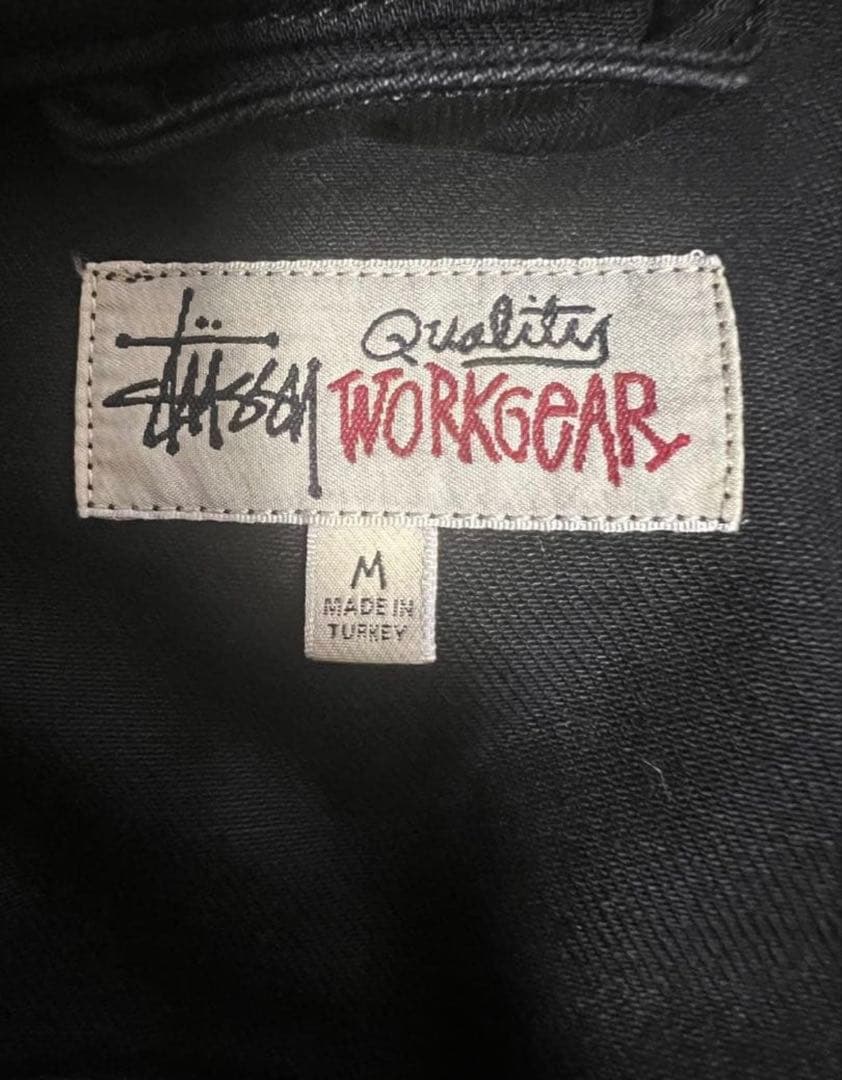 ジャケット・アウター stussy TRUCKER JACKET DENIM m black