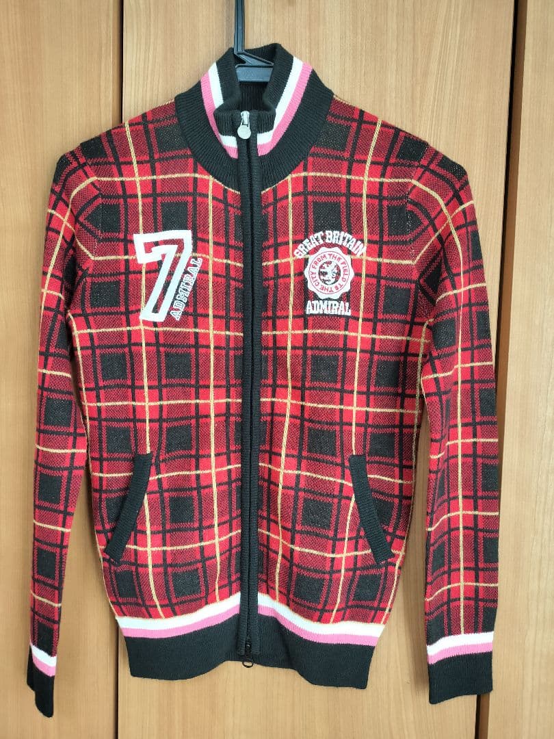 Admiral アドミラルゴルフ ニットジャケット ワンピース 2点セット　美品