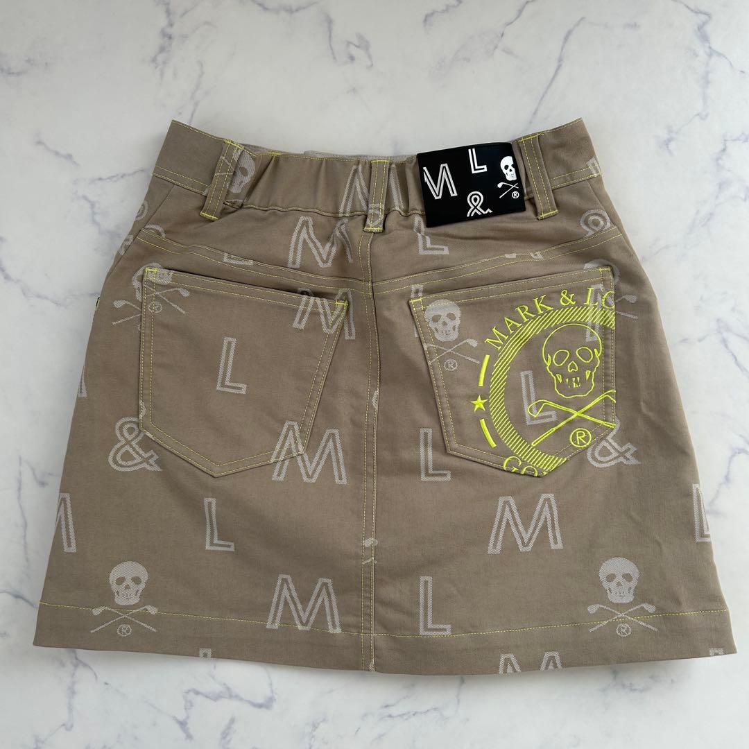 マークアンドロナ 2021年モデル インナー付きスカート 総柄