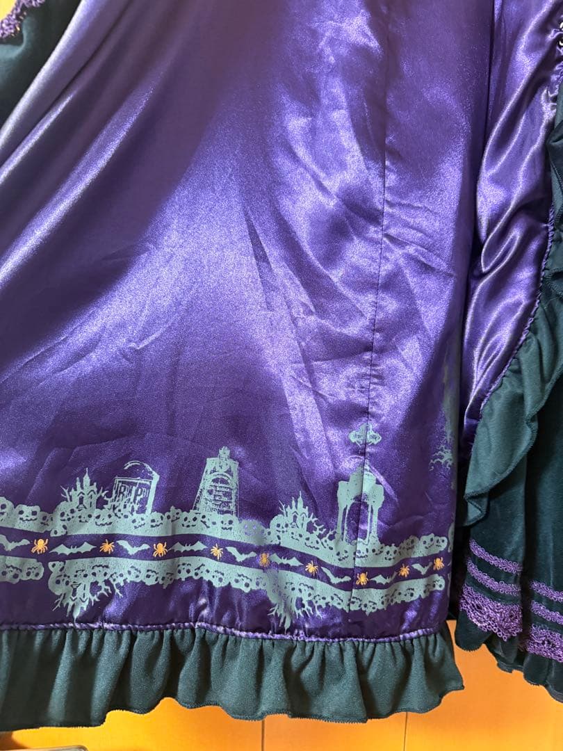 OZZ ONESTE オッズオネスト　ケープ コート　黒　紫　ゴスロリ